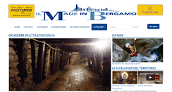 Desktop Screenshot of ilmadeinbergamo.it