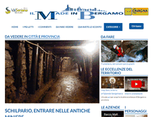 Tablet Screenshot of ilmadeinbergamo.it